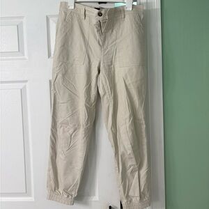 GAP khaki joggers